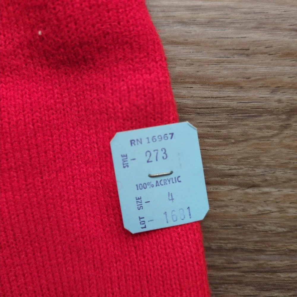 NOS Vtg 60s Red Overalls Romper + Carter's Nursery Rhyme Cat Shirt Infant Shorts